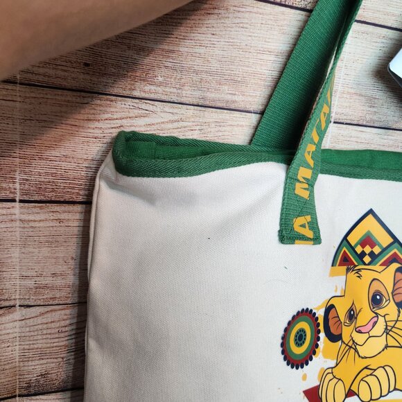 NWT New Disney Store The Lion King Tote Bag Simba Hakuna Matata - Picture 4 of 16